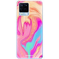 iSaprio Orange Liquid pro Realme 8 / 8 Pro - Phone Cover