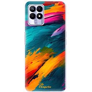 iSaprio Blue Paint pro Realme 8i - Phone Cover