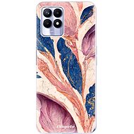 iSaprio Purple Leaves pro Realme 8i - Phone Cover
