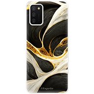 iSaprio Black and Gold pro Samsung Galaxy A02s - Phone Cover