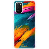 iSaprio Blue Paint pro Samsung Galaxy A02s - Phone Cover