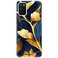 iSaprio Gold Leaves pro Samsung Galaxy A02s - Phone Cover
