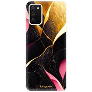 iSaprio Gold Pink Marble pro Samsung Galaxy A02s - Phone Cover