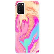 iSaprio Orange Liquid pro Samsung Galaxy A02s - Phone Cover
