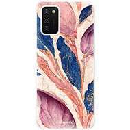 iSaprio Purple Leaves pro Samsung Galaxy A02s - Phone Cover