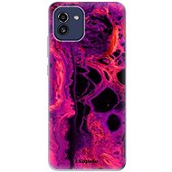 iSaprio Abstract Dark 01 pro Samsung Galaxy A03 - Phone Cover