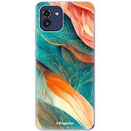 iSaprio Abstract Marble pro Samsung Galaxy A03 - Phone Cover
