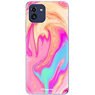 iSaprio Orange Liquid pro Samsung Galaxy A03 - Phone Cover