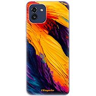 iSaprio Orange Paint pro Samsung Galaxy A03 - Phone Cover