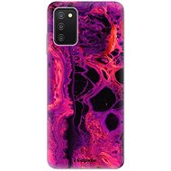 iSaprio Abstract Dark 01 pro Samsung Galaxy A03s - Phone Cover