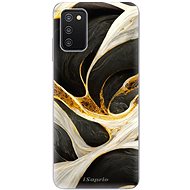 iSaprio Black and Gold pro Samsung Galaxy A03s - Phone Cover