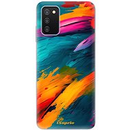iSaprio Blue Paint pro Samsung Galaxy A03s - Phone Cover