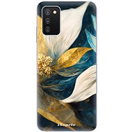 iSaprio Gold Petals pro Samsung Galaxy A03s - Phone Cover
