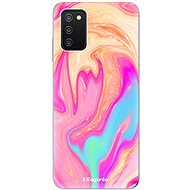 iSaprio Orange Liquid pro Samsung Galaxy A03s - Phone Cover