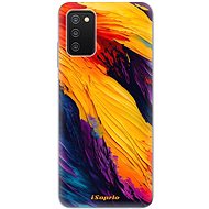 iSaprio Orange Paint pro Samsung Galaxy A03s - Phone Cover