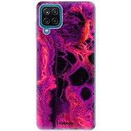 iSaprio Abstract Dark 01 pro Samsung Galaxy A12 - Phone Cover