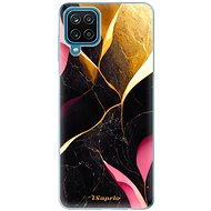 iSaprio Gold Pink Marble pro Samsung Galaxy A12 - Phone Cover