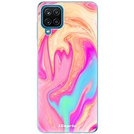 iSaprio Orange Liquid for Samsung Galaxy A12 - Phone Cover