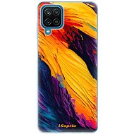 iSaprio Orange Paint pro Samsung Galaxy A12 - Phone Cover
