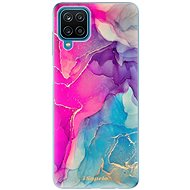 iSaprio Purple Ink pro Samsung Galaxy A12 - Phone Cover