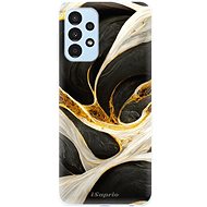 iSaprio Black and Gold pro Samsung Galaxy A13 - Phone Cover