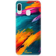 iSaprio Blue Paint for Samsung Galaxy A20e - Phone Cover