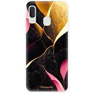 iSaprio Gold Pink Marble pro Samsung Galaxy A20e - Phone Cover