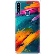 iSaprio Blue Paint pro Samsung Galaxy A20s - Phone Cover