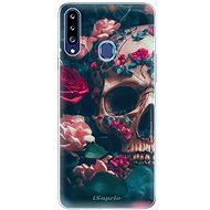 iSaprio Skull in Roses pro Samsung Galaxy A20s - Phone Cover