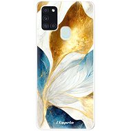 iSaprio Blue Leaves pro Samsung Galaxy A21s - Phone Cover