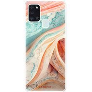 iSaprio Orange and Blue pro Samsung Galaxy A21s - Phone Cover