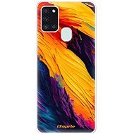 iSaprio Orange Paint pro Samsung Galaxy A21s - Phone Cover