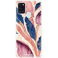 iSaprio Purple Leaves pro Samsung Galaxy A21s - Phone Cover