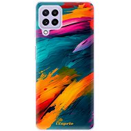 iSaprio Blue Paint pro Samsung Galaxy A22 - Phone Cover