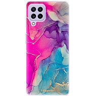 iSaprio Purple Ink pro Samsung Galaxy A22 - Phone Cover