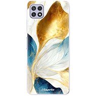iSaprio Blue Leaves pro Samsung Galaxy A22 5G - Phone Cover