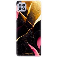iSaprio Gold Pink Marble pro Samsung Galaxy A22 5G - Phone Cover