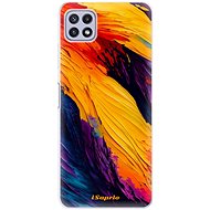iSaprio Orange Paint pro Samsung Galaxy A22 5G - Phone Cover