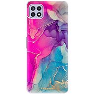 iSaprio Purple Ink pro Samsung Galaxy A22 5G - Phone Cover