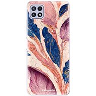 iSaprio Purple Leaves pro Samsung Galaxy A22 5G - Phone Cover