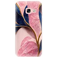 iSaprio Pink Blue Leaves pro Samsung Galaxy A3 2017 - Phone Cover