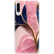 iSaprio Pink Blue Leaves pro Samsung Galaxy A30s - Phone Cover