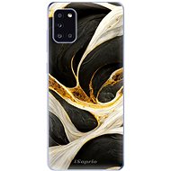 iSaprio Black and Gold pro Samsung Galaxy A31 - Phone Cover