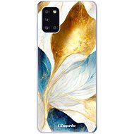 iSaprio Blue Leaves pro Samsung Galaxy A31 - Phone Cover