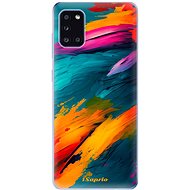 iSaprio Blue Paint pro Samsung Galaxy A31 - Phone Cover