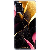iSaprio Gold Pink Marble pro Samsung Galaxy A31 - Phone Cover