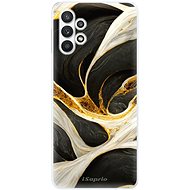 iSaprio Black and Gold pro Samsung Galaxy A32 5G - Phone Cover