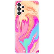 iSaprio Orange Liquid pro Samsung Galaxy A32 LTE - Phone Cover