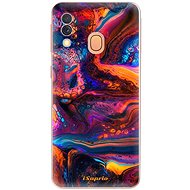 iSaprio Abstract Paint 02 pro Samsung Galaxy A40 - Phone Cover