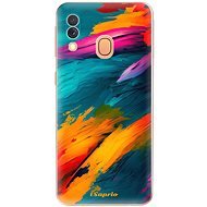 iSaprio Blue Paint pro Samsung Galaxy A40 - Phone Cover